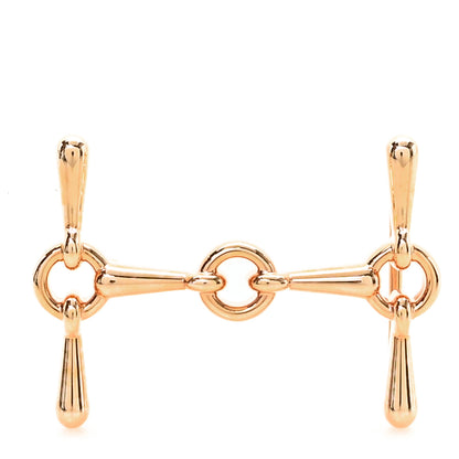 Hermes 24mm H Equestre Belt Buckle Rose Gold 1 of 4