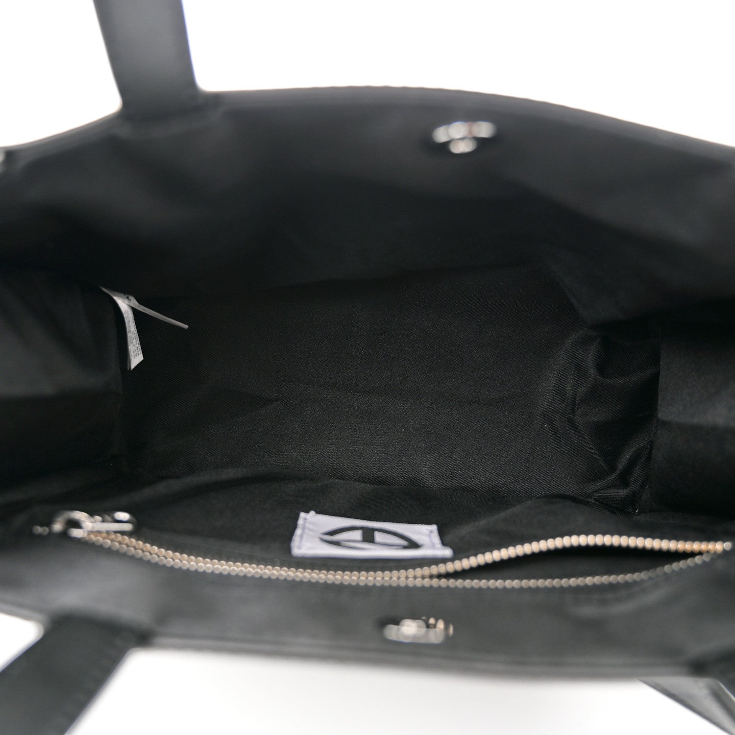 Telfar Vegan Leather Shmedium Shopping Bag Black 5 of 9