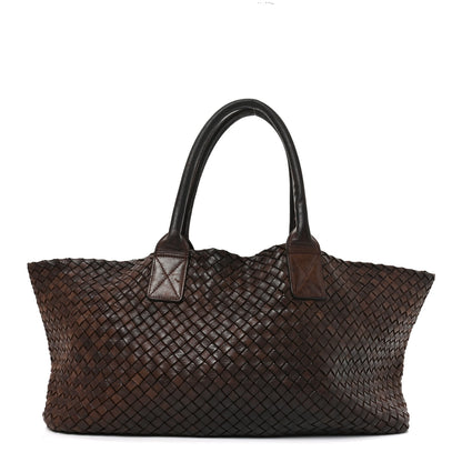 Bottega Veneta Nappa Intrecciato Medium Cabat Ebano 1 of 12