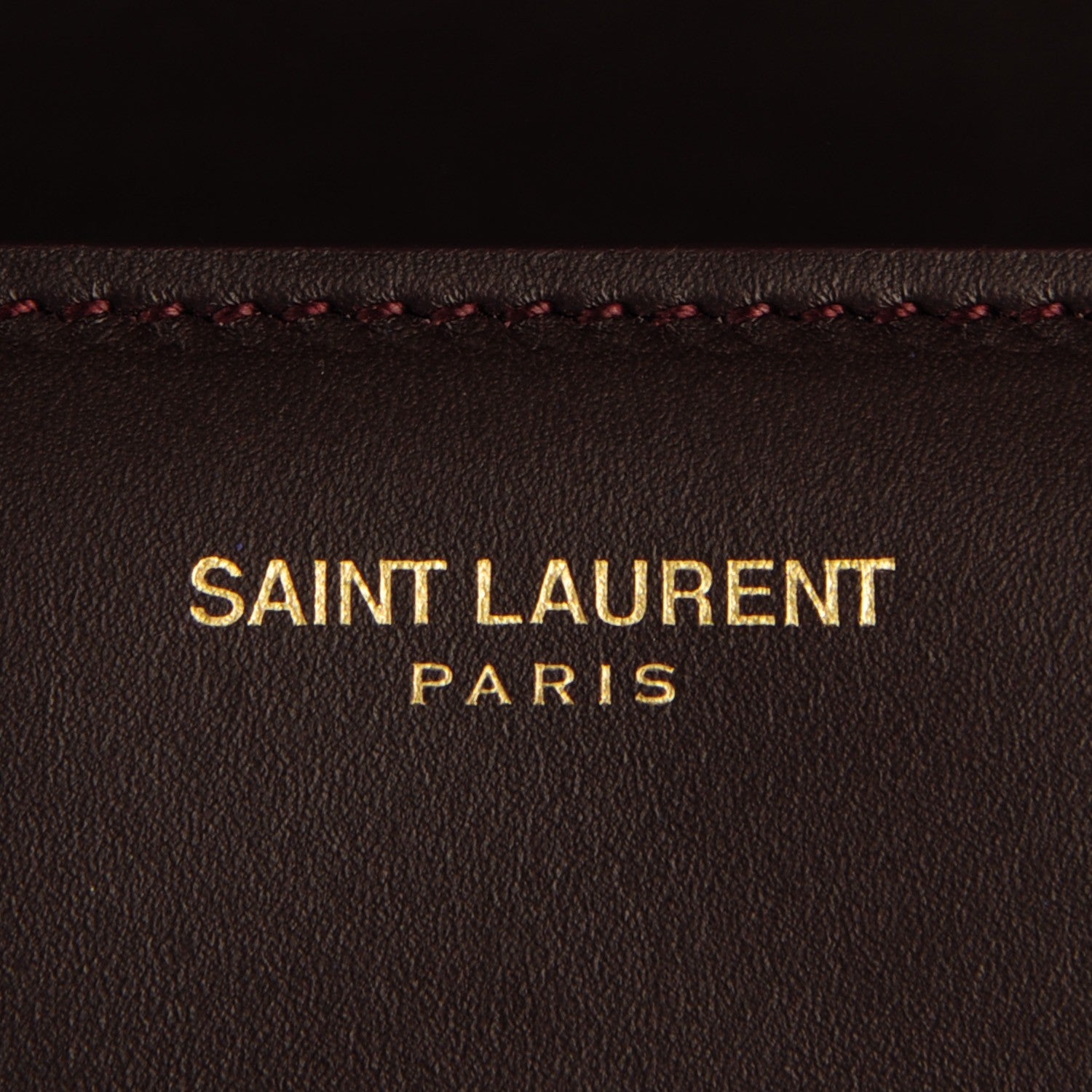 Saint Laurent Smooth Calfskin Medium Classic Monogram Universite Bordeaux 7 of 8