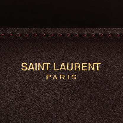 Saint Laurent Smooth Calfskin Medium Classic Monogram Universite Bordeaux 7 of 8