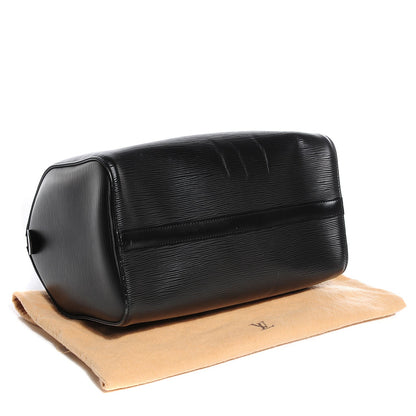 Louis Vuitton Epi Speedy 30 Black 4 of 7