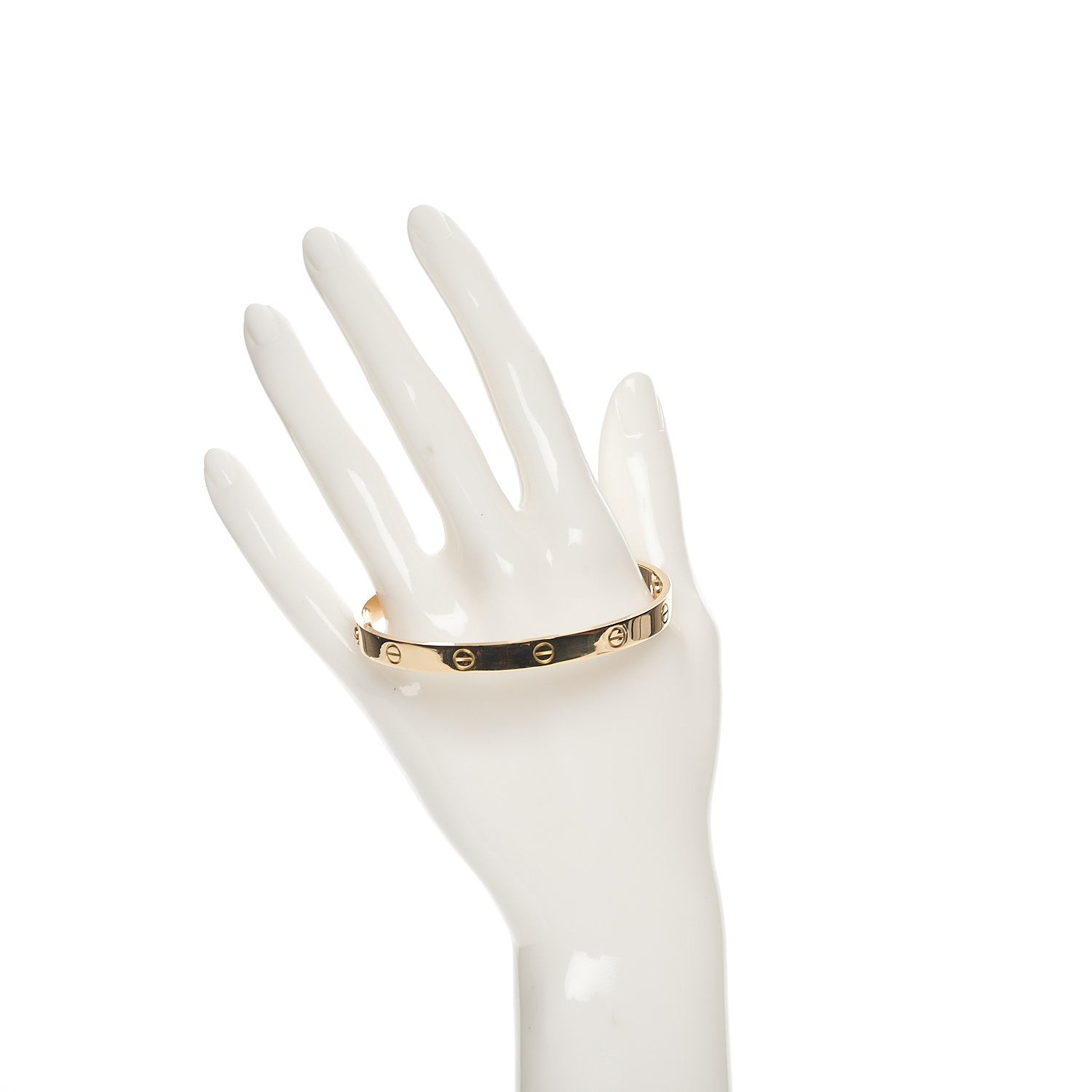 Cartier 18K Yellow Gold LOVE Bracelet 19 2 of 8