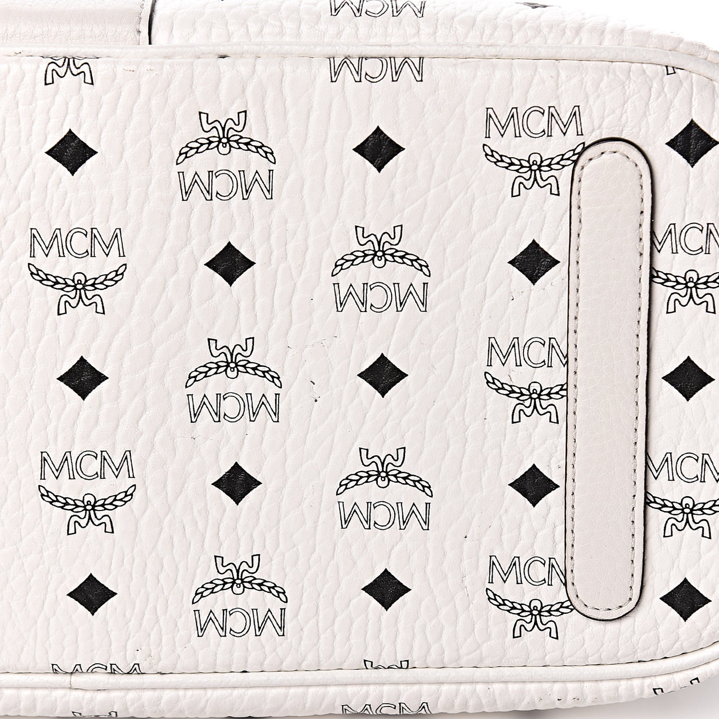 Visetos Medium Liz Reversible Shopper Tote White