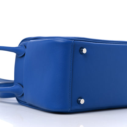Hermes Swift Mini Lindy 20 Bleu France 8 of 10