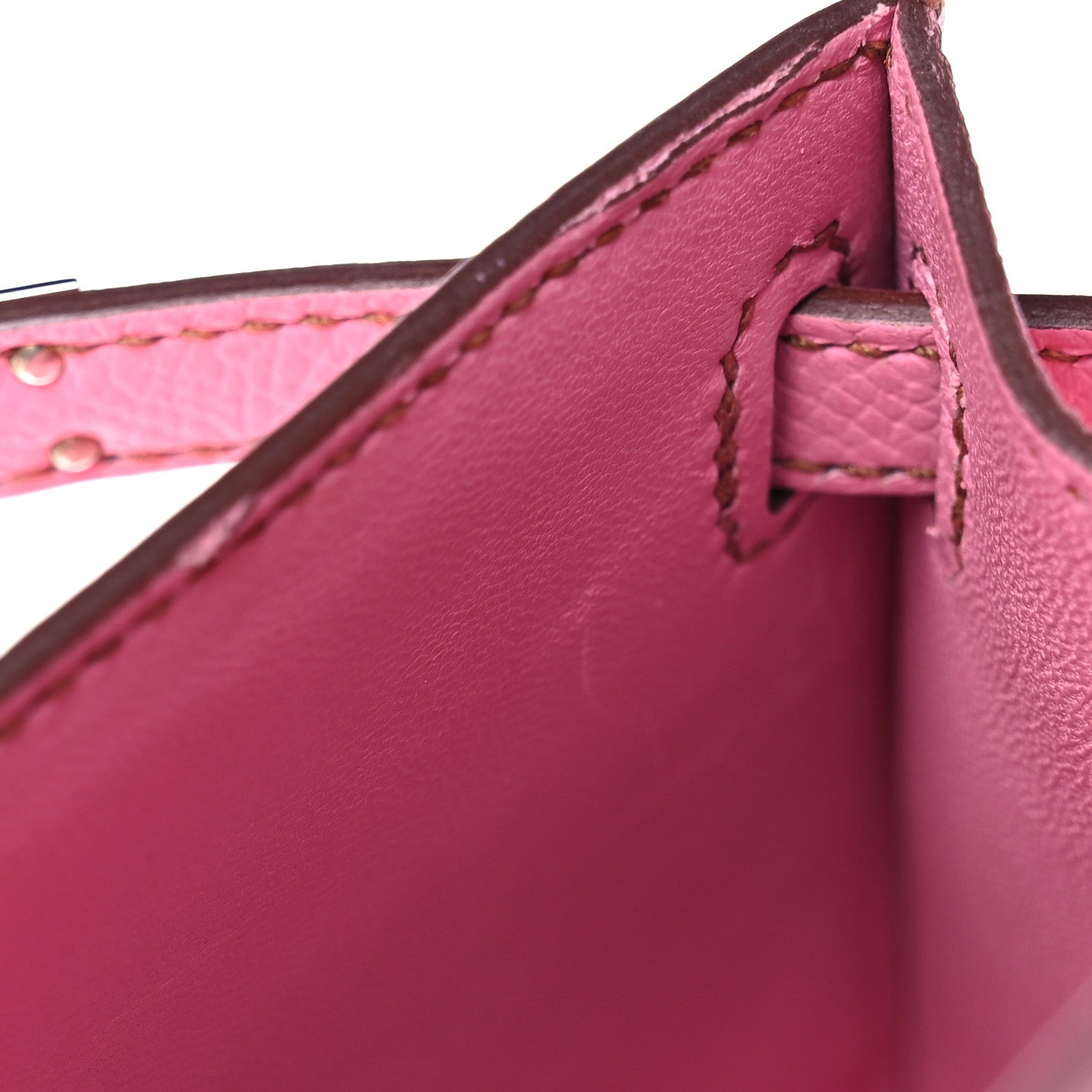Hermes Epsom Mini Kelly Sellier 20 5P Pink 12 of 13