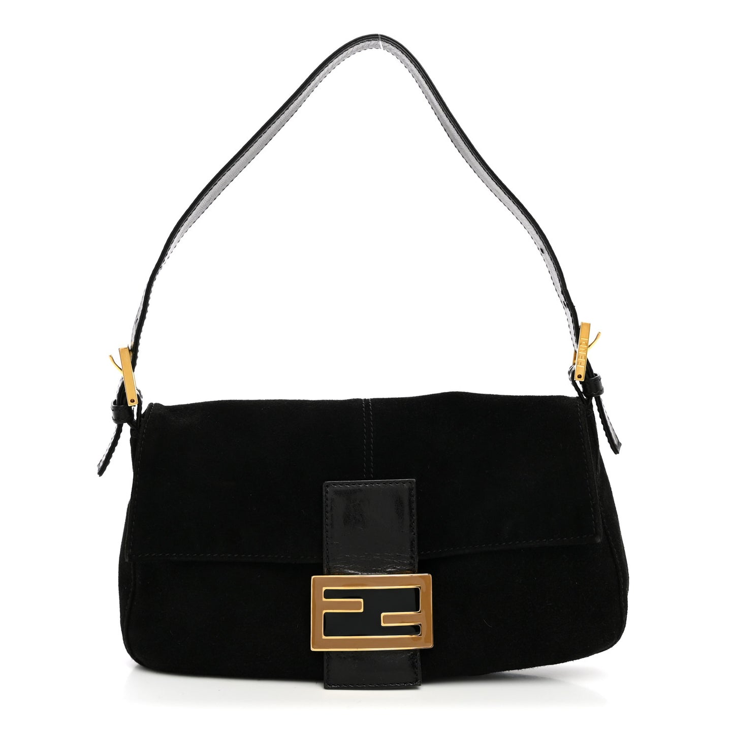 Suede Baguette Black