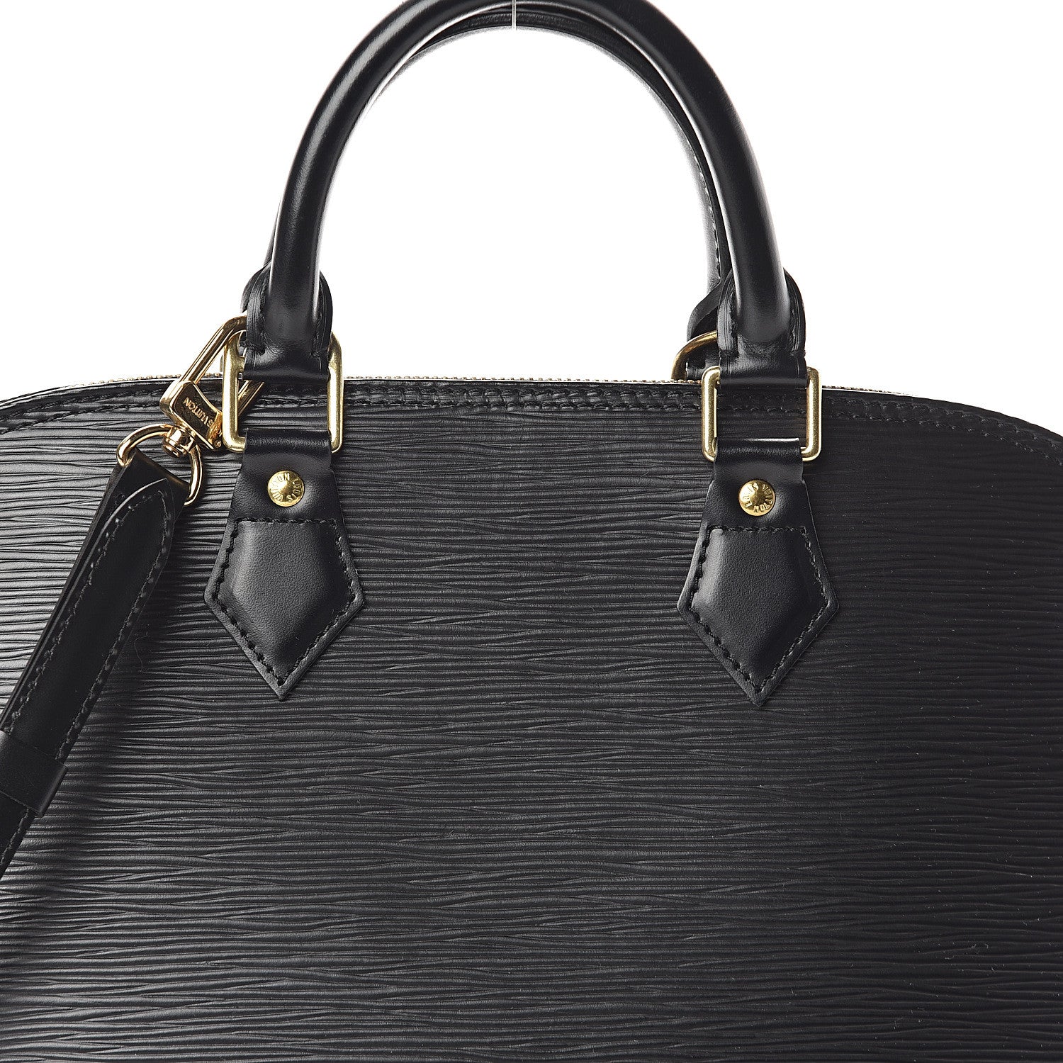 Louis Vuitton Epi Alma PM Black 5 of 8
