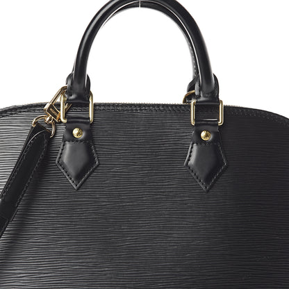 Louis Vuitton Epi Alma PM Black 5 of 8