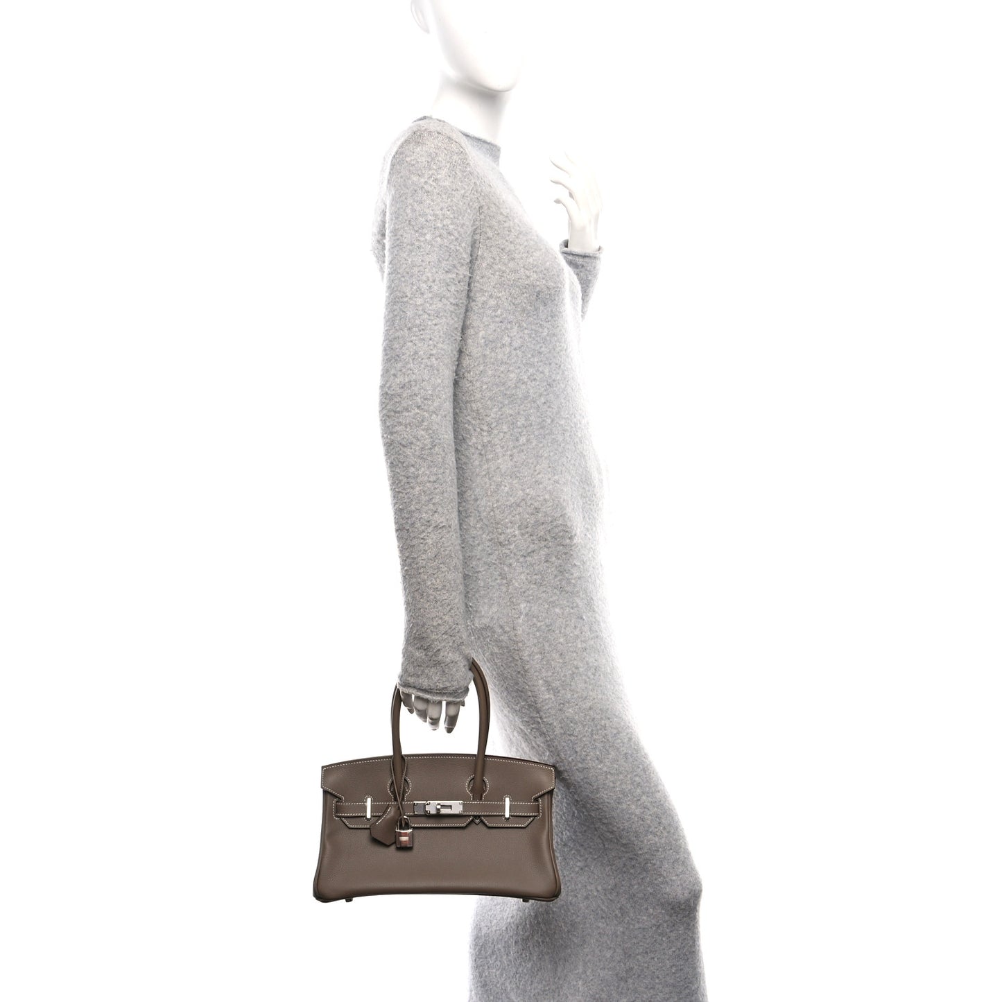 Evercolor Shoulder Birkin Light 29 Etoupe