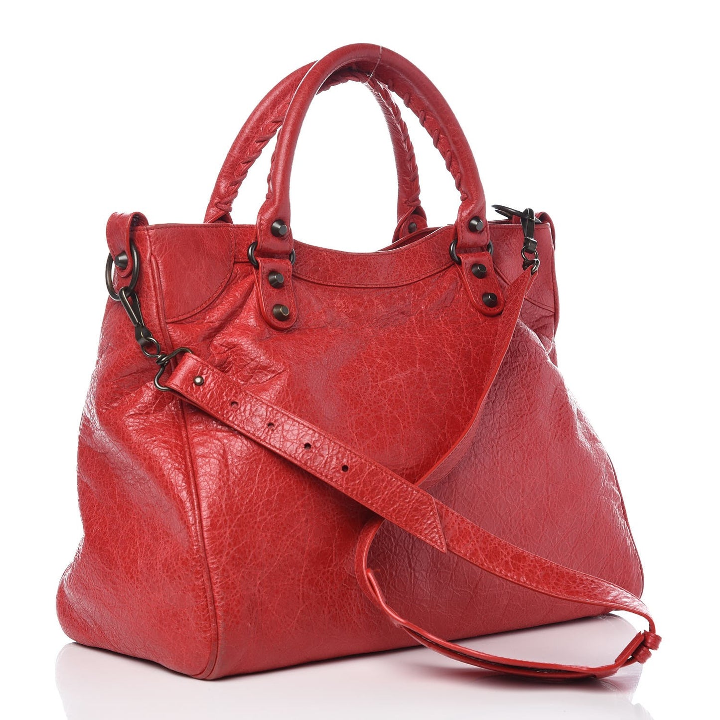 Agneau Classic Hardware Velo Rouge Cardinal