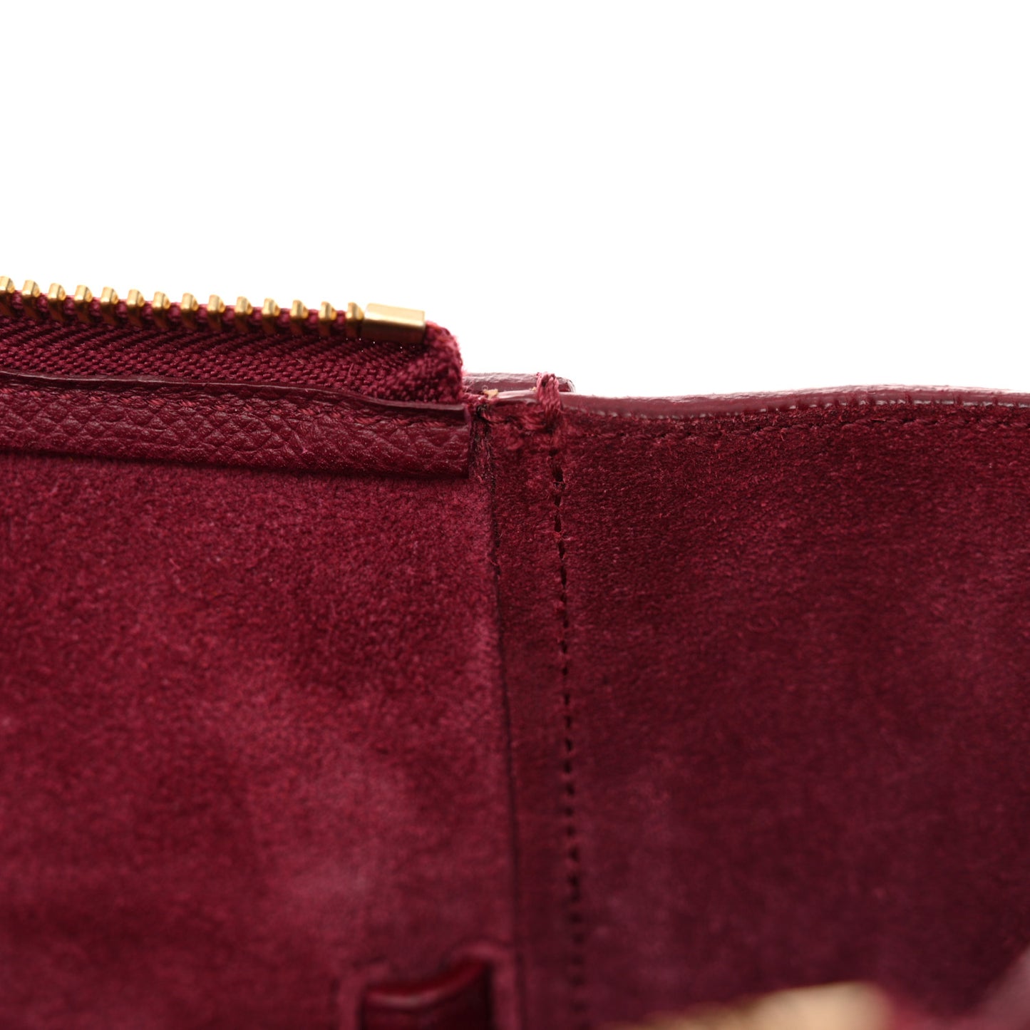 Grained Calfskin Mini Belt Bag Plum