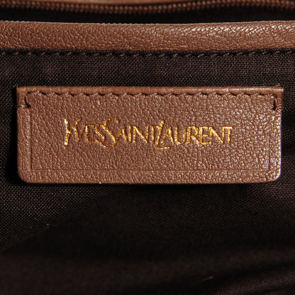 Saint Laurent Sheepskin Medium Cabas ChYc Brown 6 of 9