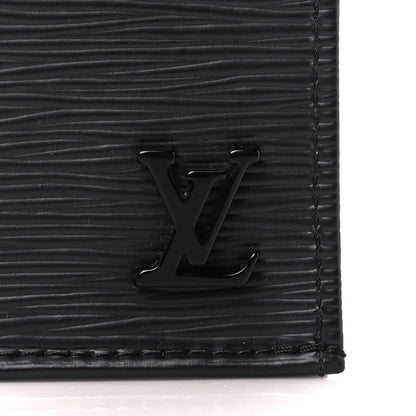 Louis Vuitton Epi Jacquard Petit Sac Plat Black 7 of 11