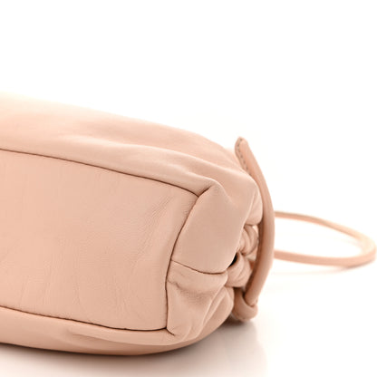 Mansur Gavriel Lambskin Mini Cloud Clutch Dahlia 9 of 9