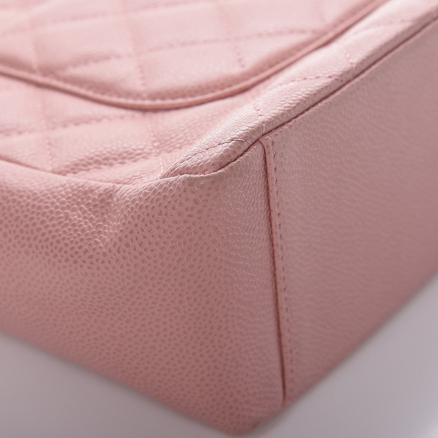 Caviar Petit Shopping Tote PST Pink