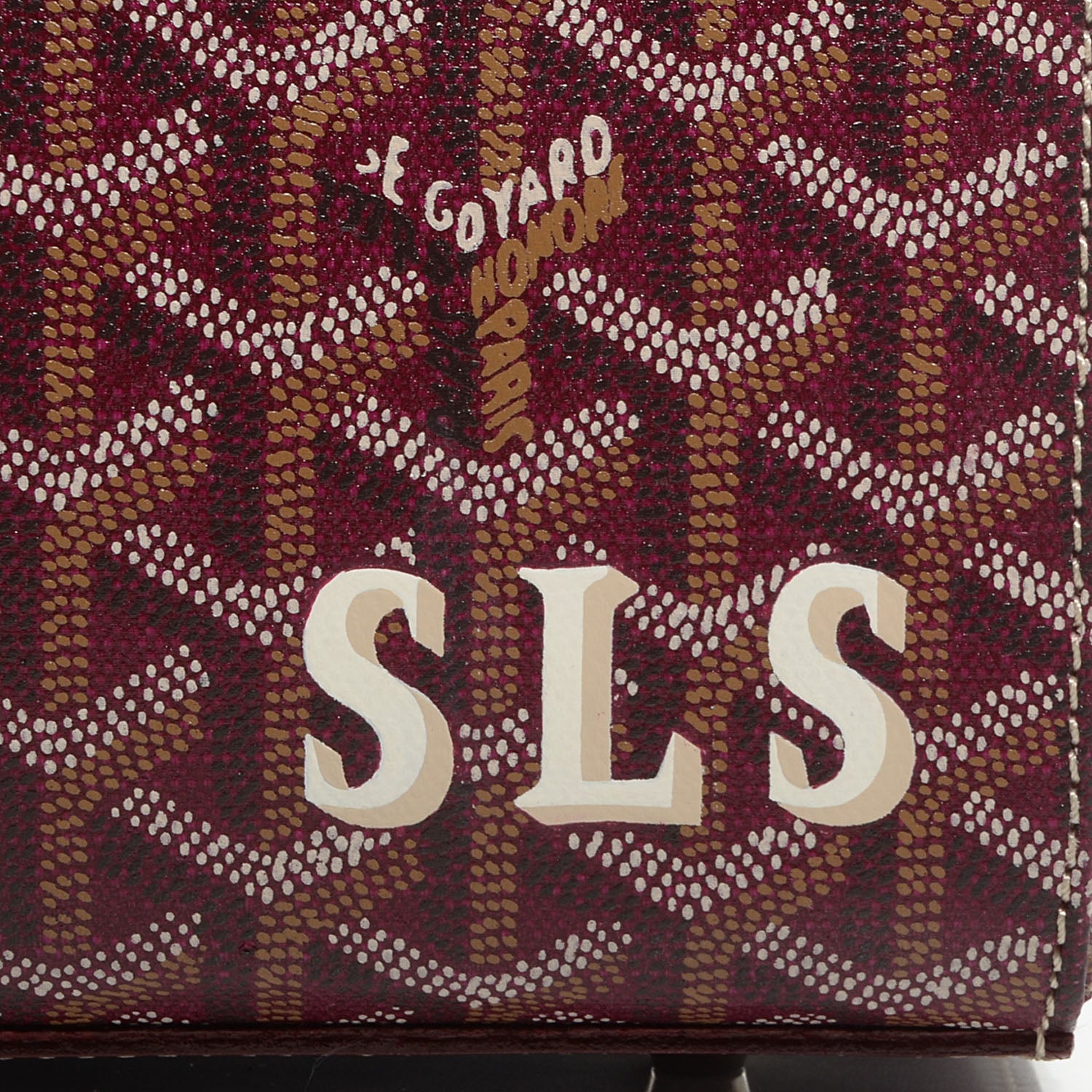 Goyard Goyardine Jersey GM Burgundy 8 of 10