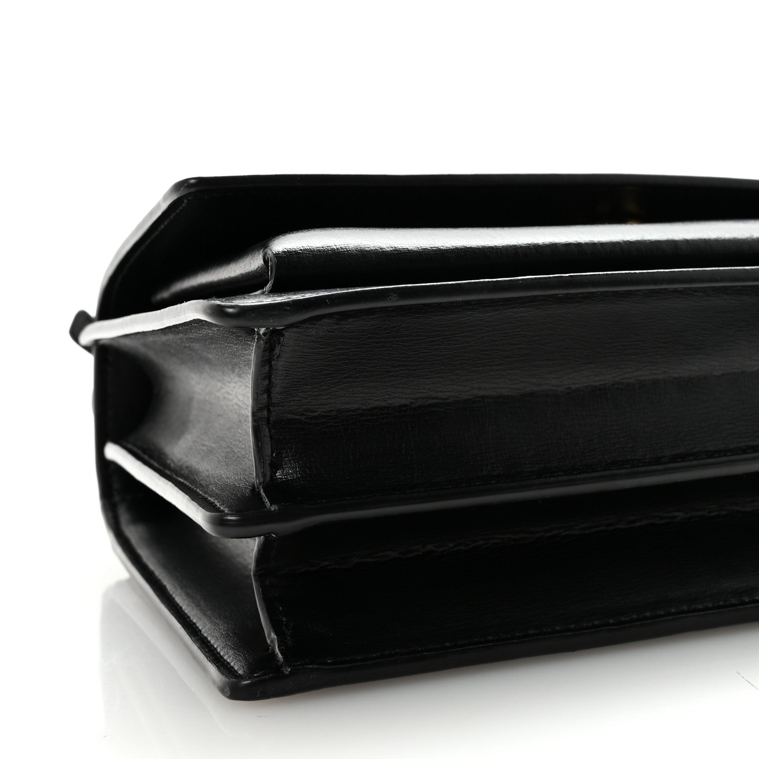 Saint Laurent Calfskin Medium Monogram Sunset Black 8 of 9