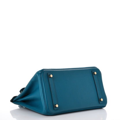 Hermes Epsom Birkin 30 Bleu Izmir 4 of 8