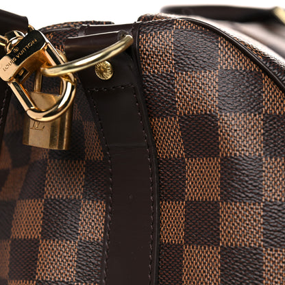 Louis Vuitton Damier Ebene Keepall Bandouliere 55 14 of 19