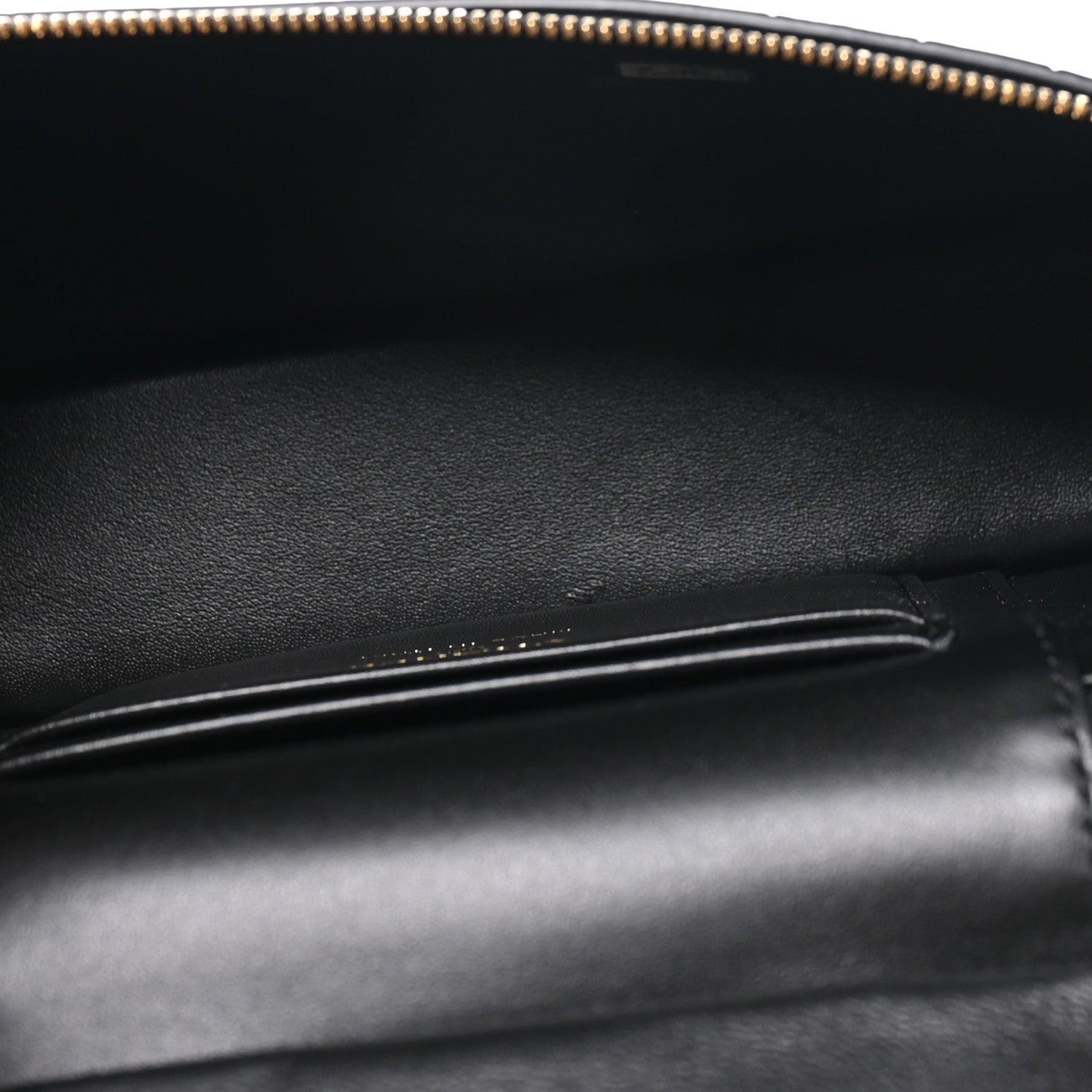 Chanel Calfskin Crocodile Embossed Crococo Exoticoco Vanity With Chain Black 5 of 11
