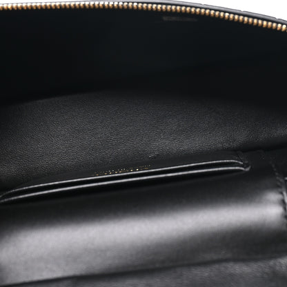 Chanel Calfskin Crocodile Embossed Crococo Exoticoco Vanity With Chain Black 5 of 11