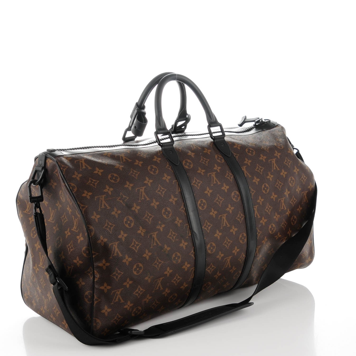 Louis Vuitton Monogram Waterproof Keepall Bandouliere 55 3 of 12