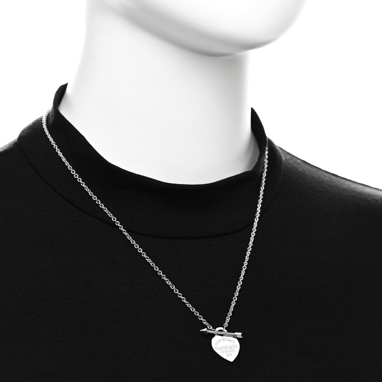 Sterling Silver Small Return to Tiffany Lovestruck Pendant Necklace