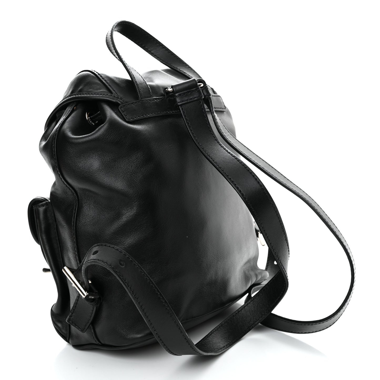 Calfskin Backpack Black