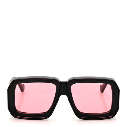 Loewe Acetate Paula's Ibiza Dive In Mask Sunglasses LW40064U Black Pink 2 of 8