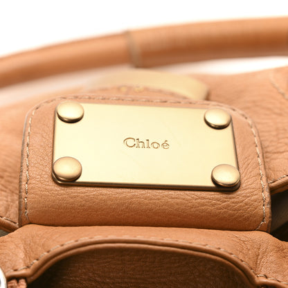 Chloe Calfskin Large Paddington Satchel Beige 7 of 12
