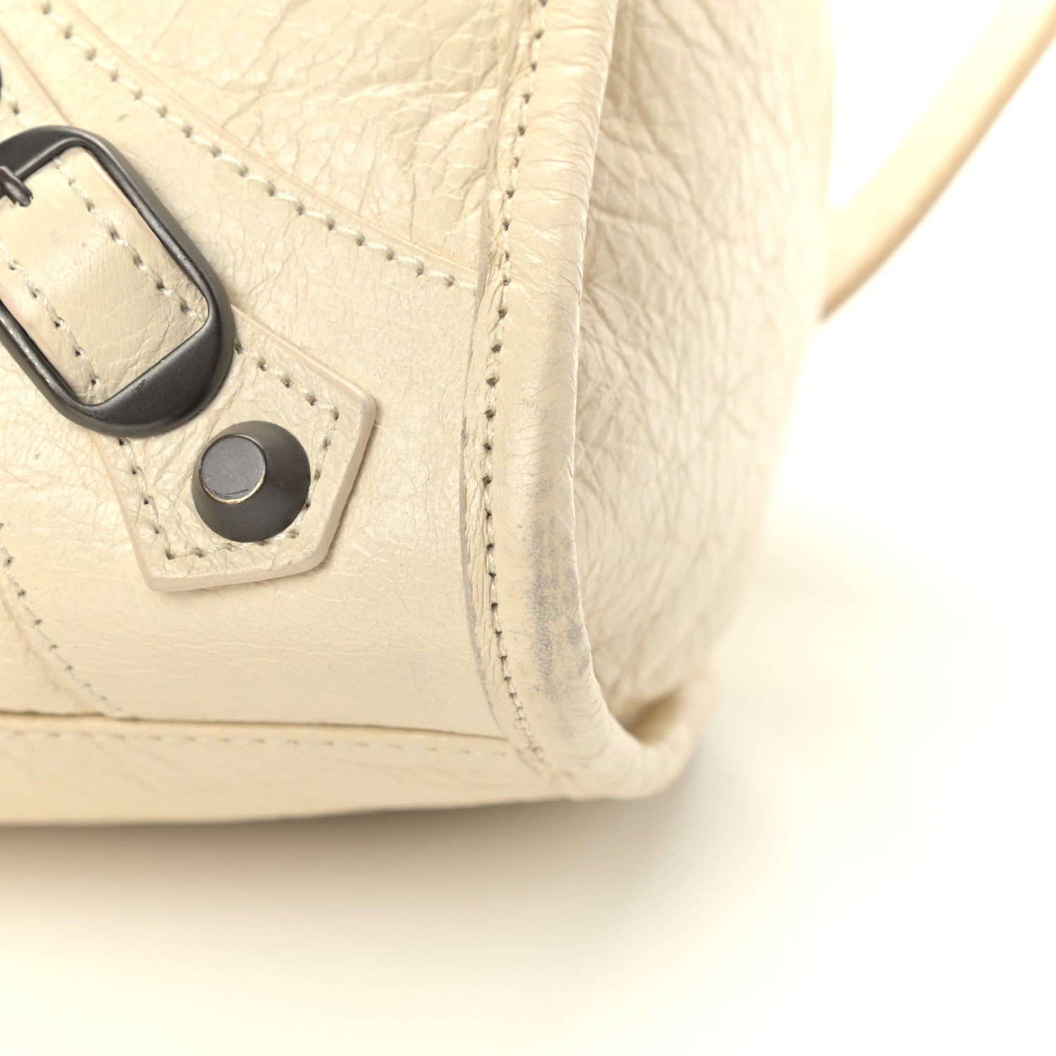 Balenciaga Agneau Classic Hardware City Blanc Creme Light Craie 10 of 12