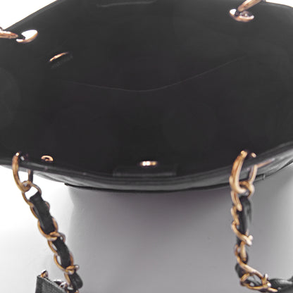 Chanel Caviar Quilted Petit Shopping Tote PST Black 5 of 12