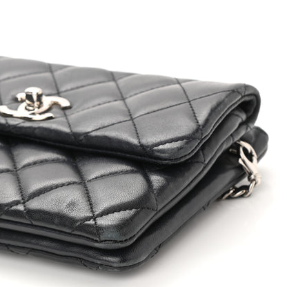 Chanel Lambskin Quilted Daily Zippy Crossbody Black 9 of 13