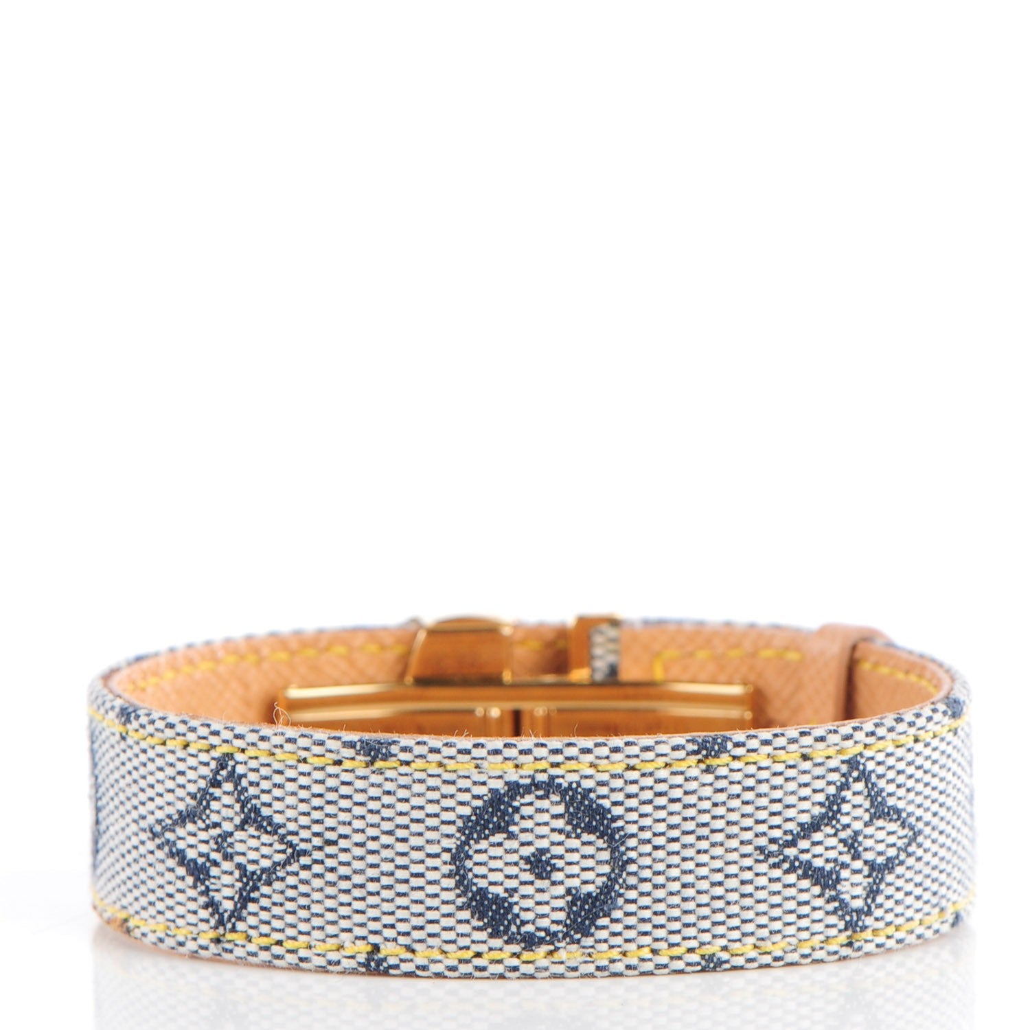 Louis Vuitton Mini Monogram Wish Bracelet Blue 3 of 7