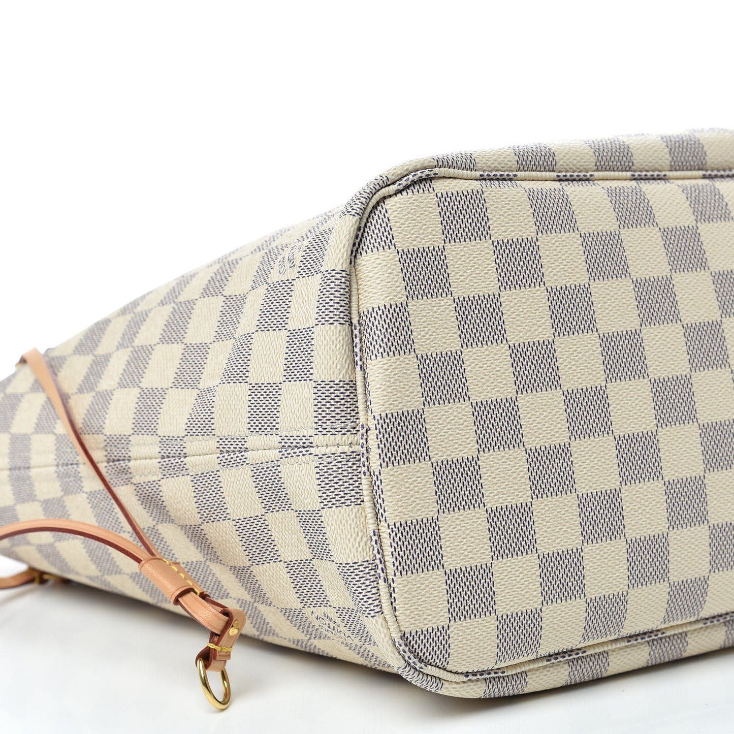Damier Azur Neo Neverfull MM Rose Ballerine