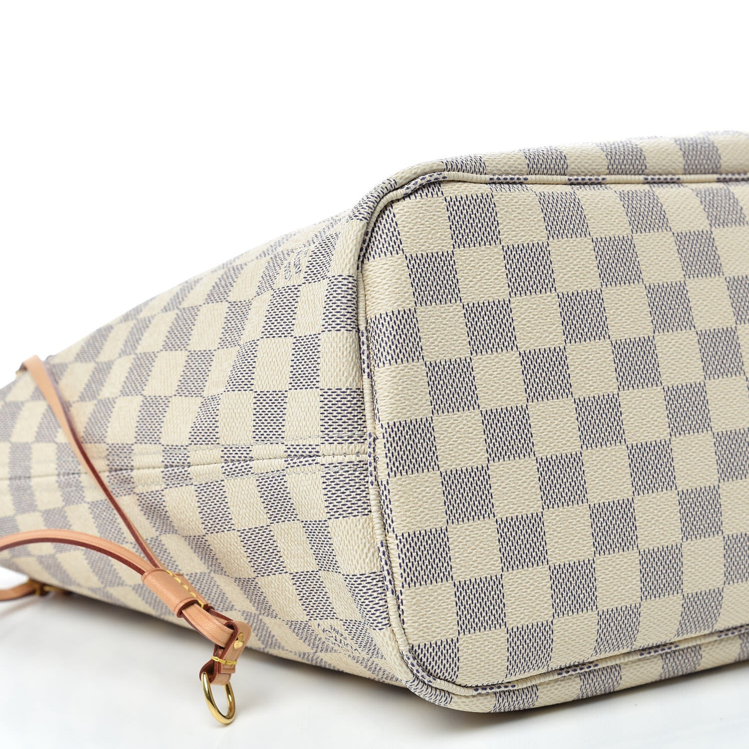 Louis Vuitton Damier Azur Neo Neverfull MM Rose Ballerine 6 of 13