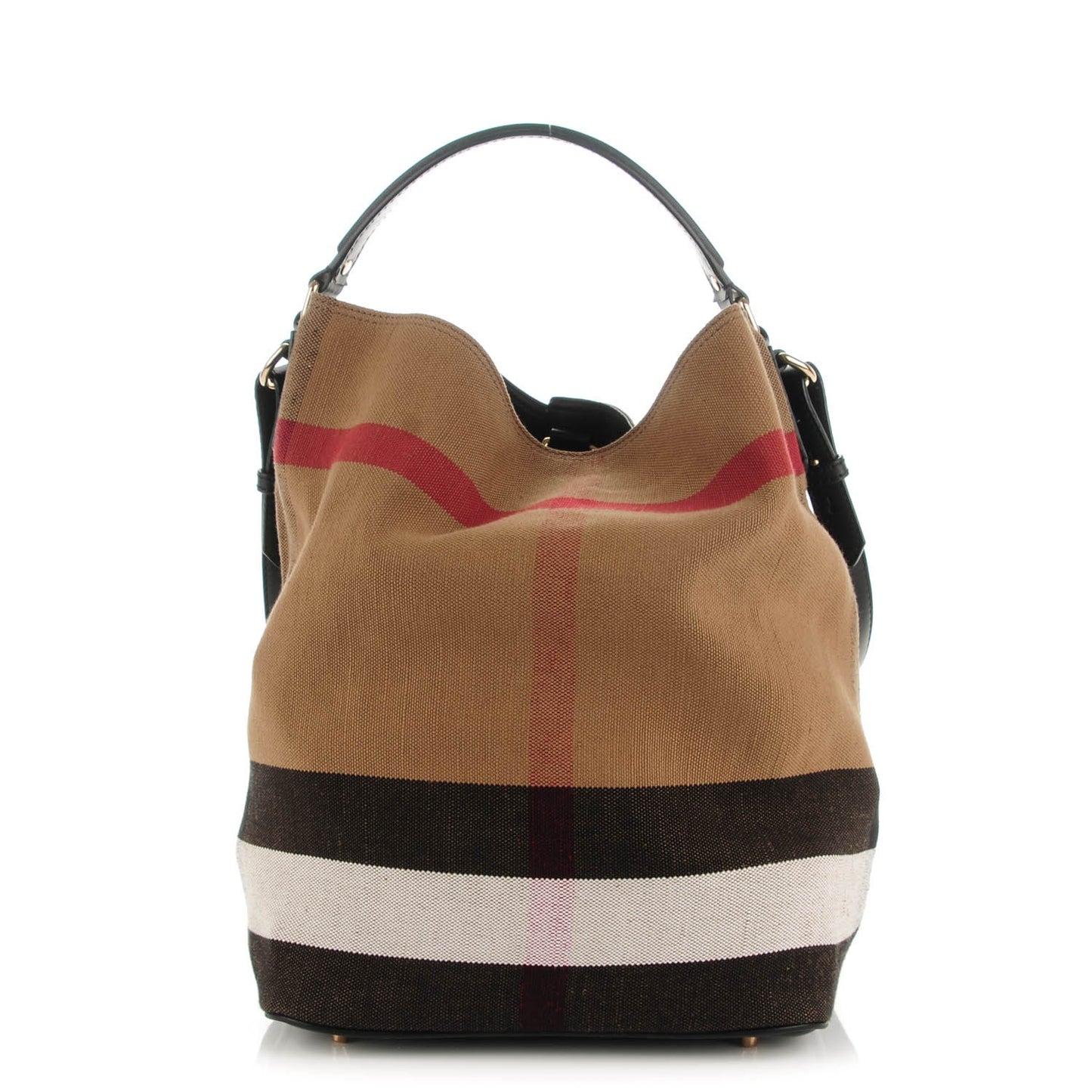 Canvas Mega Check Medium Ashby Black