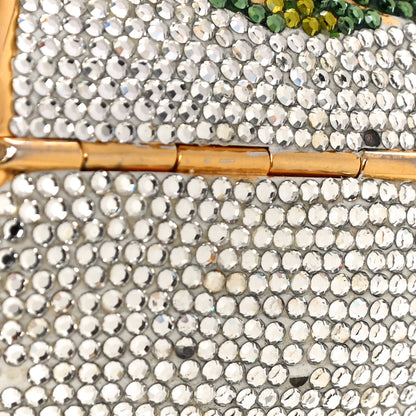 Judith Leiber Crystal Rose Egg Minaudiere Clutch Multicolor 11 of 12