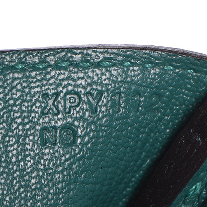 Hermes Togo Verso Birkin 35 Bleu Zanzibar Malachite 12 of 37