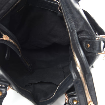Balenciaga Agneau Giant 12 Rose Gold Hardware Velo Black 6 of 11