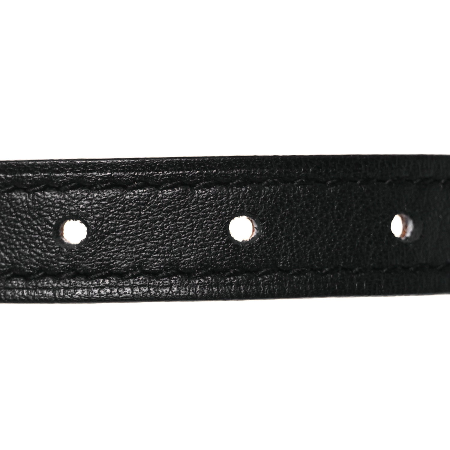 Hermes Swift Epsom 13mm 5382 Rock Belt 75 Black Gold 3 of 6