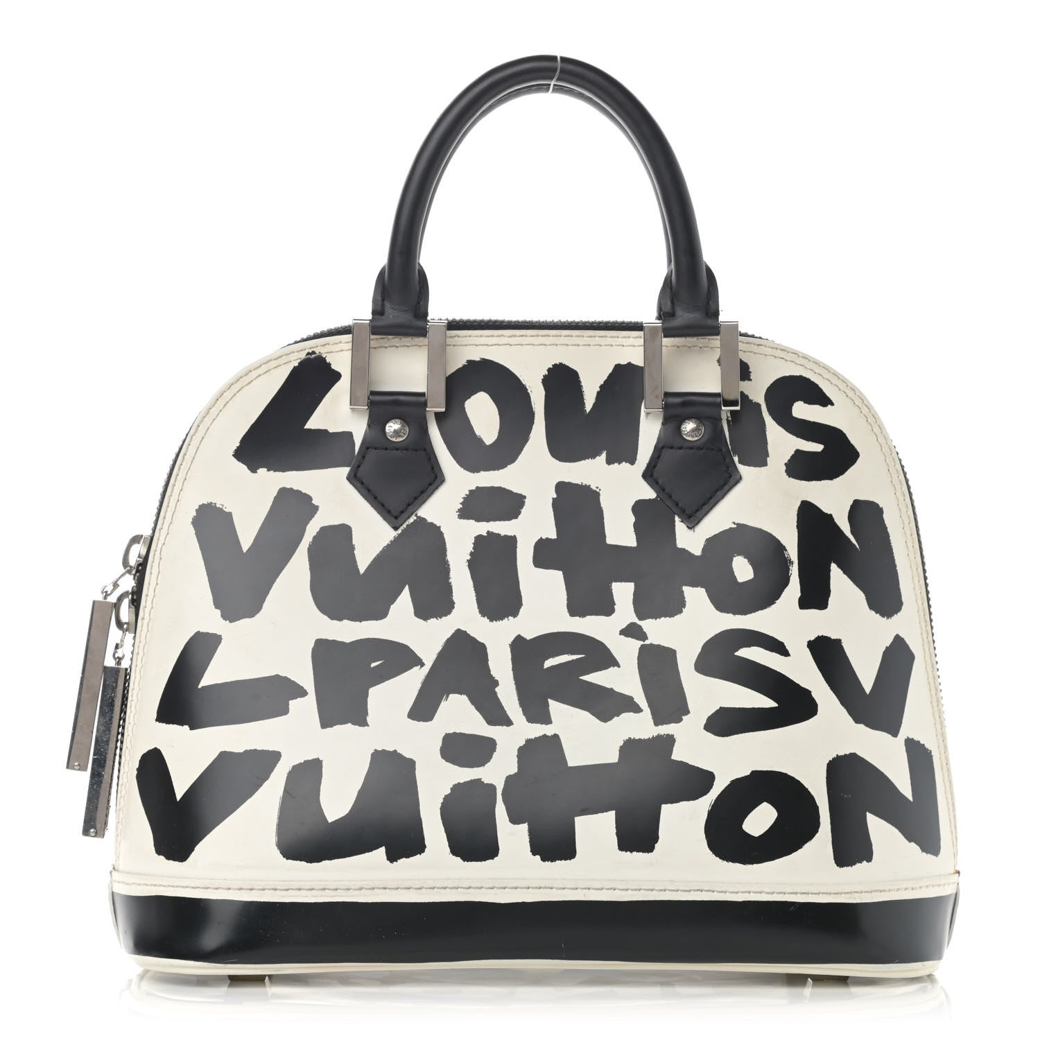 Louis Vuitton Graffiti Alma MM Black 1 of 17