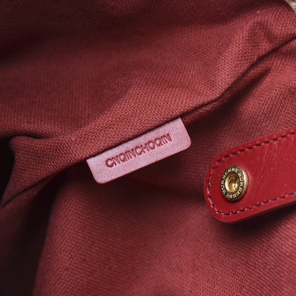 Burberry Haymarket Check Small Canterbury Tote Military Red 6 of 13