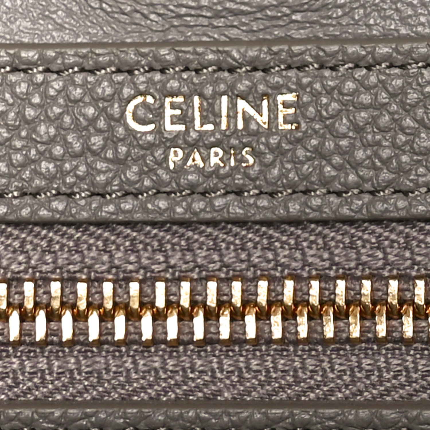 Celine Grained Calfskin Cabas 16 Bag Smokey Taupe 6 of 9