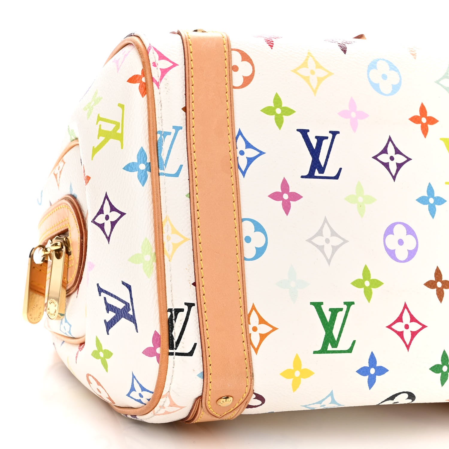 Louis Vuitton Monogram Multicolor Priscilla White 9 of 13