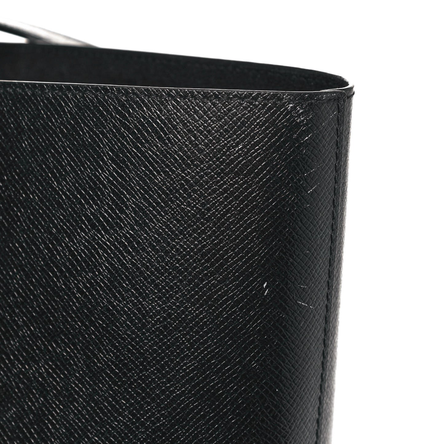 Calfskin Large Shopping Tote Black