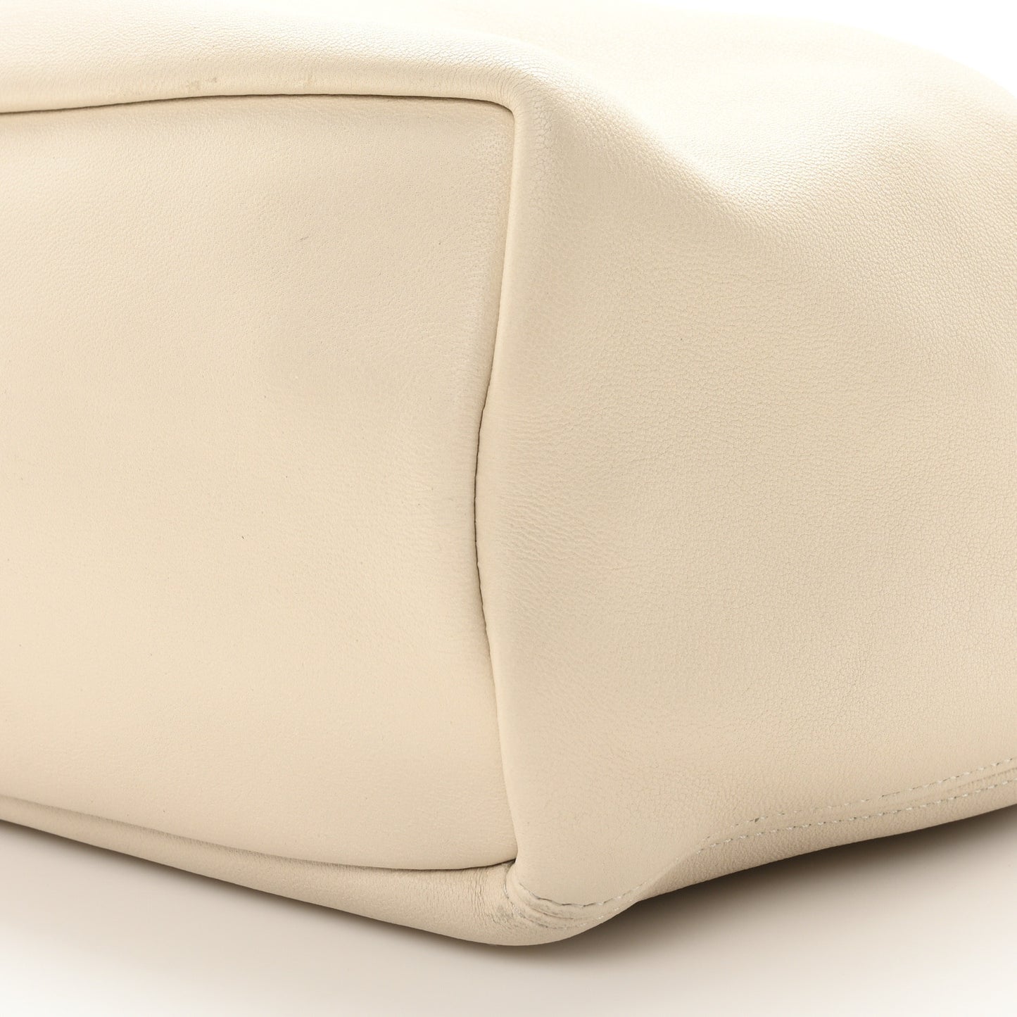 Buttery Nappa Lambskin Small Squeeze Bag Sea Salt
