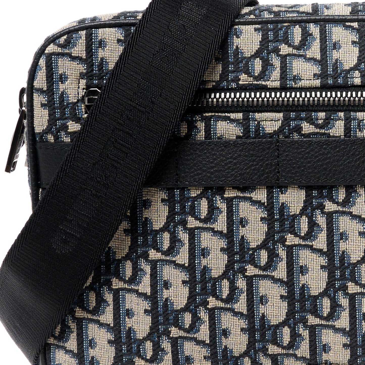 HOMME Oblique Maxi Safari Messenger Beige Black