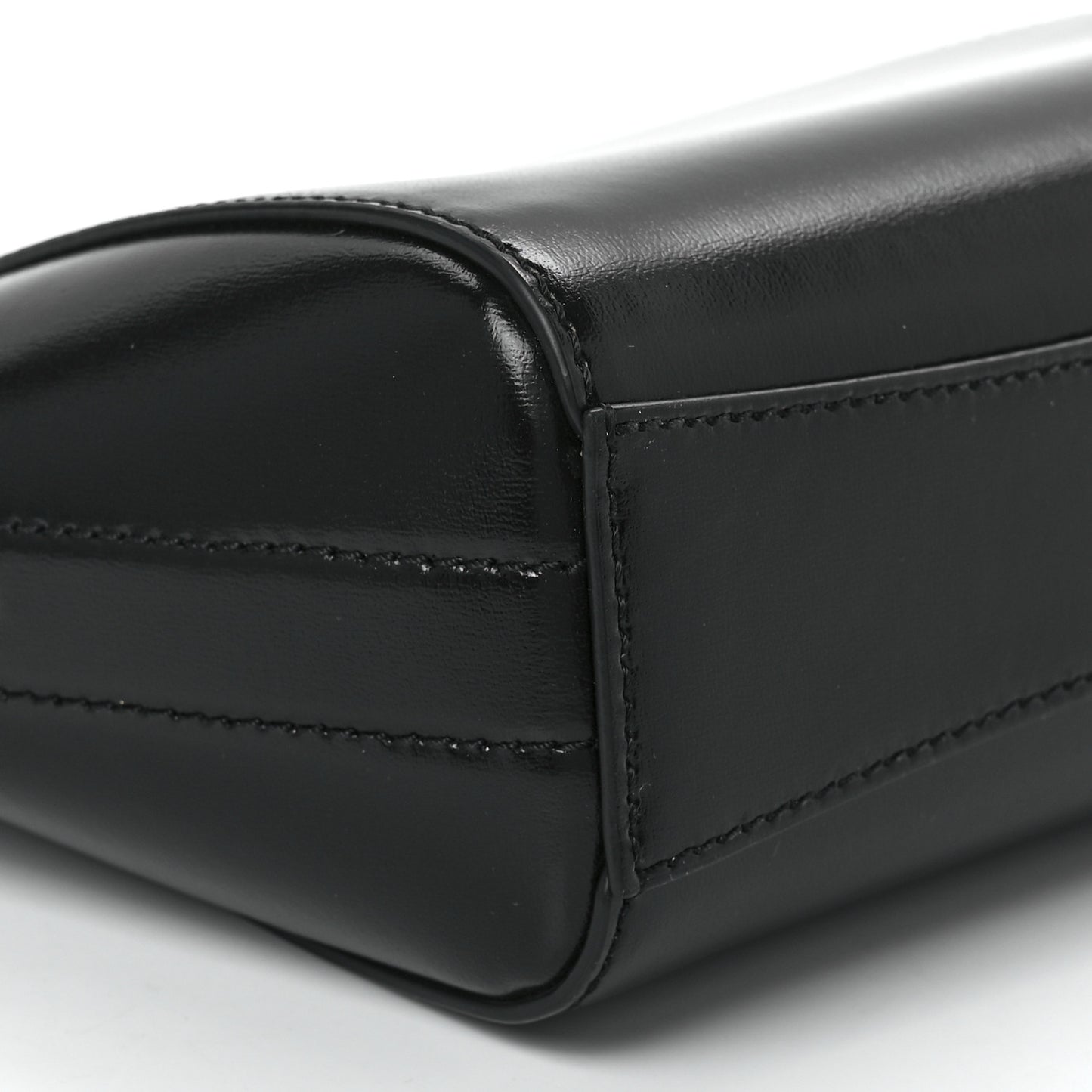 X CHITO Box Calfskin 4G Printed XS Graffiti Antigona Black White